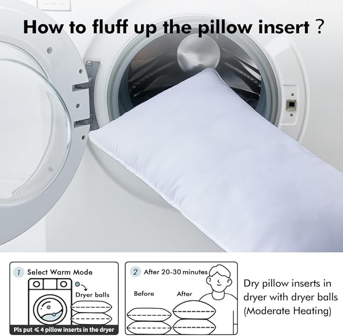 MIULEE 18x18 Synthetic Down Alternative Pillow Insert Decorative Throw Pillow 18 x 18 Inch Body Bed Sleeping Ultra Soft Fluffy Form for Sofa Couch Bed