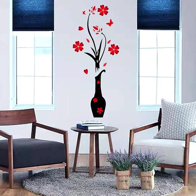 Family Letter Quotes Wall Stickers - Removable Vases & Murals for Living Room, Bedroom, Sofa Backdrop & TV Wall