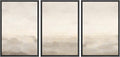MUDECOR Framed Canvas Print Wall Art Abstract Prints Minimalist Modern Art Neutral Home Decor for Bedroom - 24"x36"x3 Black