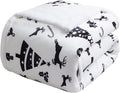 LBRO2M Sherpa Fleece Bed Blanket Queen Size,Christmas Super Soft Fuzzy Plush Warm Cozy Fluffy Microfiber Couch Throw Velvet Double Reversible Luxurious Blankets
