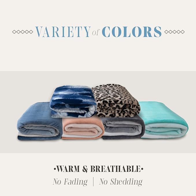 Elegant Comfort Luxury Velvety Feel Blanket, All-Season Lightweight Blanket, Ultra Plush, Soft, Cozy-Fuzzy Flannel Fleece for Couch, Sofa, Bed, Travel, Animal Print Design, Twin/Twin XL, Leopard