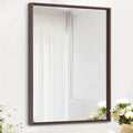 AAZZKANG Bathroom Mirror Rectangular Metal Framed Vanity Mirrors for Bedroom Bathroom Living Room Home Decor 20"x16"