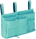 Bedside Storage Organizer, 8 Pockets Hanging Storage Bag Organizer Holder,2019 Bedside Caddy for Bunk Dorm Rooms & Hospital Bed Rails（Green） (YUNDA118)
