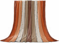 Farmhouse Burnt Orange Brown Throw Blanket, Soft Fluffy Fuzzy Blankets & Throws for Bed/Couch, Vintage Country Wooden Lightweight Warm Blankets for Women Christmas Decor 50"x80"