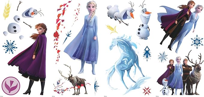 RoomMates RMK4075SCS Frozen 2 Peel and Stick Wall Decals