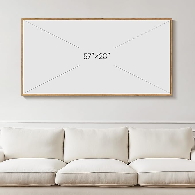 Large Framed Tree of Life Wall Art for Living Room, Modern Farmhouse Neutral Tree Canvas Painting Prints Artwork for Walls, Rustic Retro Picture for Bedroom Kitchen Office Hallway Wall Decor, 30x60