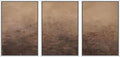MUDECOR Framed Canvas Print Wall Art Minimalist Earthy Neutral Brown Abstract Illustrations Realism Decorative for Living Room, Bedroom, Office - 16"x24"x3 White