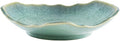 Large Ceramic Decorative Bowl, 12" Green Reactive Glaze Centerpiece Bowl, Modern Coffee Table Decor, Entryway Catchall Key Bowl, Decorative Fruit Bowl for Dining Table Living Room (12'')