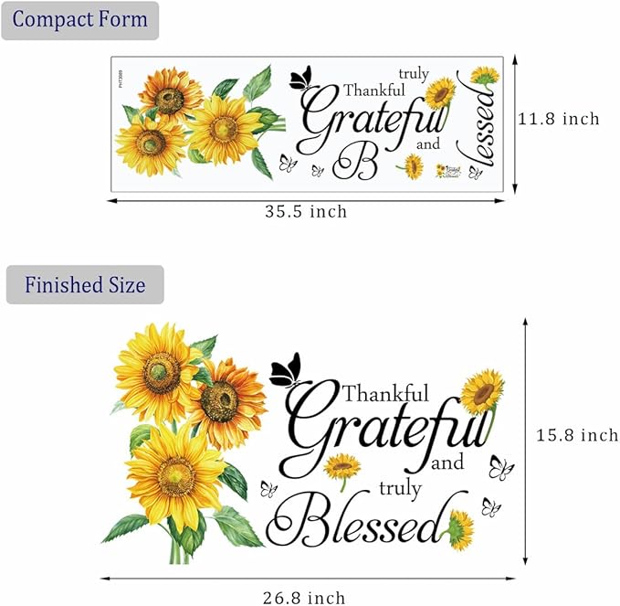 Wall Stickers Sunflower