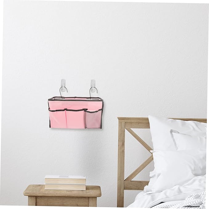Cabilock Bedside Storage Hanging Bag Easy Access Dorm Organizer Bedside Bag for Bedroom