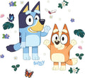 RoomMates Bluey and Bingo Character Blue Peel and Stick Wall Decals, RMDM5560