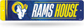 Rico Industries NFL Football Metal Street Sign 4" x 15" Home Décor - Bedroom - Office