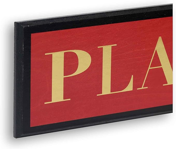 Harry Potter Platform 9 3/4 Wood Wall Decor - Fun Harry Potter Sign for Bedroom or Movie Room