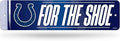 Rico Industries NFL Football Metal Street Sign 4" x 15" Home Décor - Bedroom - Office