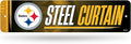 Rico Industries NFL Football Metal Street Sign 4" x 15" Home Décor - Bedroom - Office
