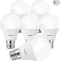 Linkind A19 LED Light Bulb, 40W Equivalent, 5W 2700K Soft White, 450 Lumens Non-Dimmable, E26 Standard Base, Energy Efficient UL Listed for Bedroom Home Office, 6 Packs