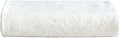Eddie Bauer - Throw Blanket, Ultra-Soft & Embossed Plush Bedding, Blanket for Couch & Bed (Woodblock Floral White, 50" x 70")