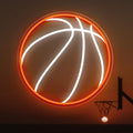 Basketball Neon Sign, 12.6×12.6 Inch Basketball Led Neon Light, Dimmable LED Neon Signs for Wall Decor, Powered by USB Wall Decor Aesthetic, Sports Neon Signs for Room Bedroom Shop Decor