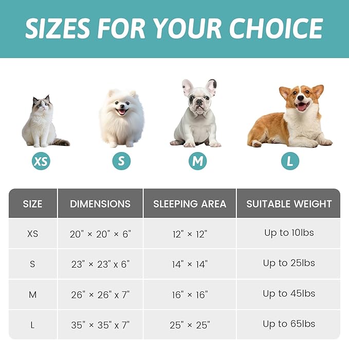 Cat Bed with Hooded Blanket, Round Fluffy Anti-Anxiety Pet Bed for Cats/Small Dogs, Cozy Donut Cuddler with Machine Washable Faux Fur & Anti-Slip Bottom(23"×23"×6",Pink)
