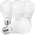 Linkind A19 LED Light Bulb, 60W Equivalent, 2700K Soft White Light Bulbs, 800 Lumens 8.5W Non-Dimmable LED Bulbs, E26 Standard Base, Energy Efficient for Bedroom Home Office, 4 Packs