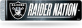 Rico Industries NFL Football Metal Street Sign 4" x 15" Home Décor - Bedroom - Office