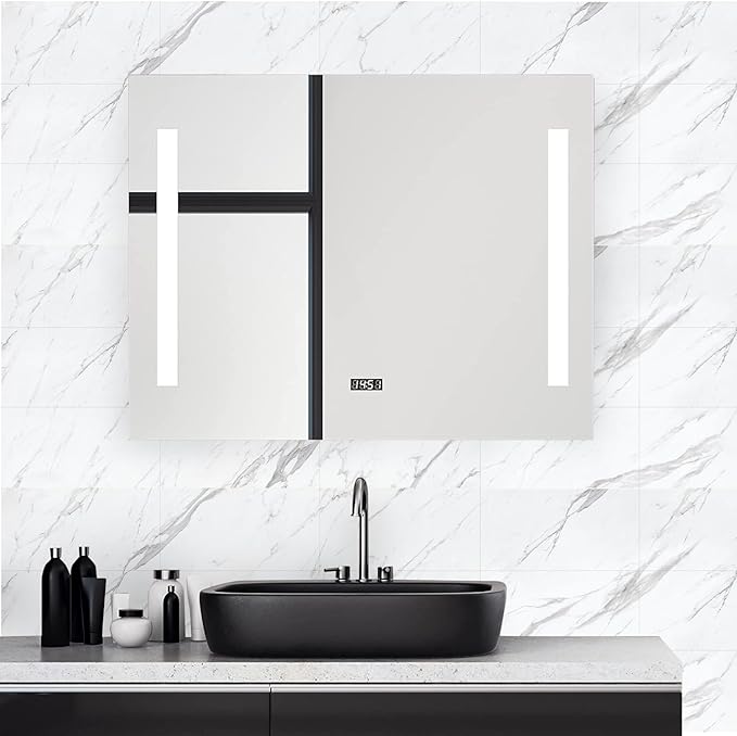 HLNIUC 16-Sheet Grey Kitchen Backsplash Tiles Peel And Stick 8”x4”Grey Marble Look PVC Wall Tile Stickers Shower Sticky Tile for Wall Waterproof Granite Textured Art Wall Tiles for Bathroom Fireplace