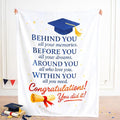 Graduation Gifts Blanket Class of 2026 – Inspirational Throw Blanket 50x60 Inch, Meaningful Graduation Gift for Him Her, Soft Cozy Plush Blanket for College High School Graduate
