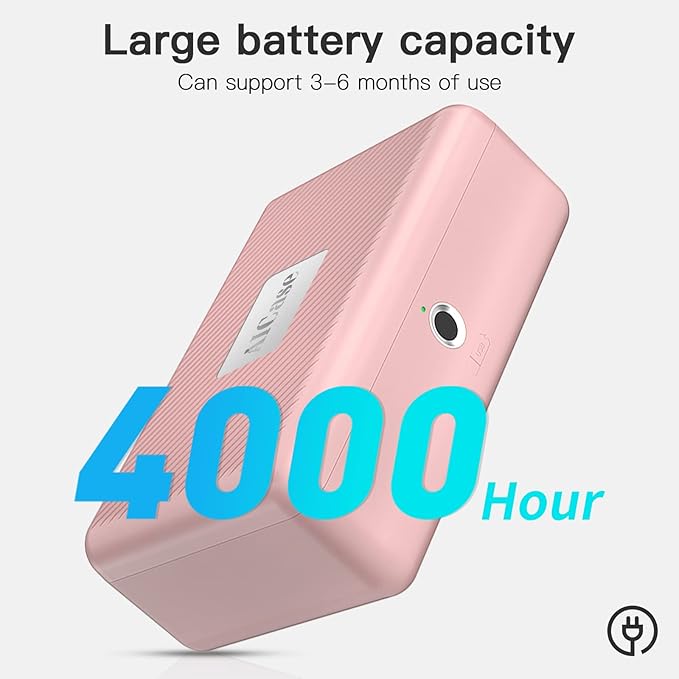 Biometric Fingerprint Storage Box, Portable Jewelry Cash Safe Storage Box, Rechargeable Lock Box for Car Home Office Travel (Pink)