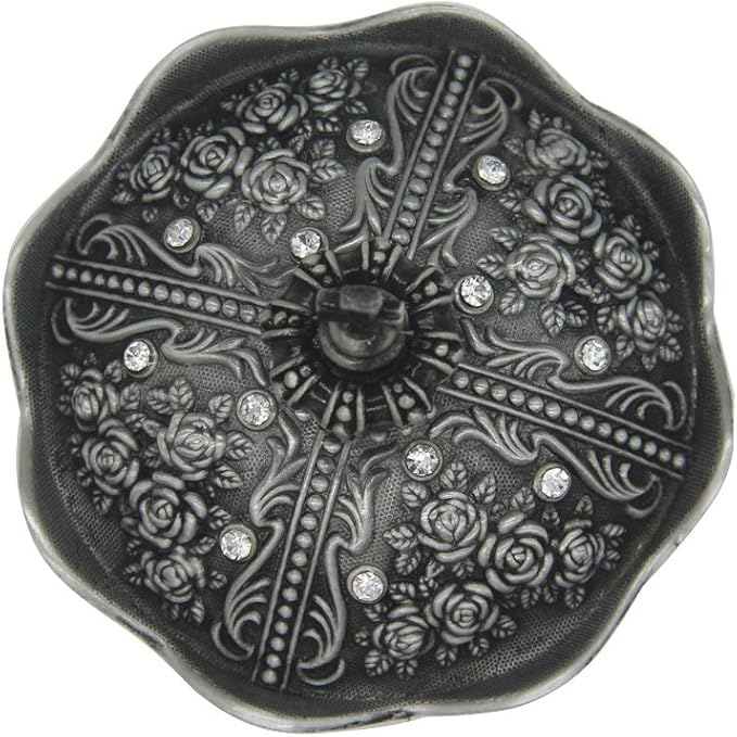 Creative Vintage Metal Alloy Crown Design Jewelry Box Ring Trinket Case Christmas Birthday Gift, Small
