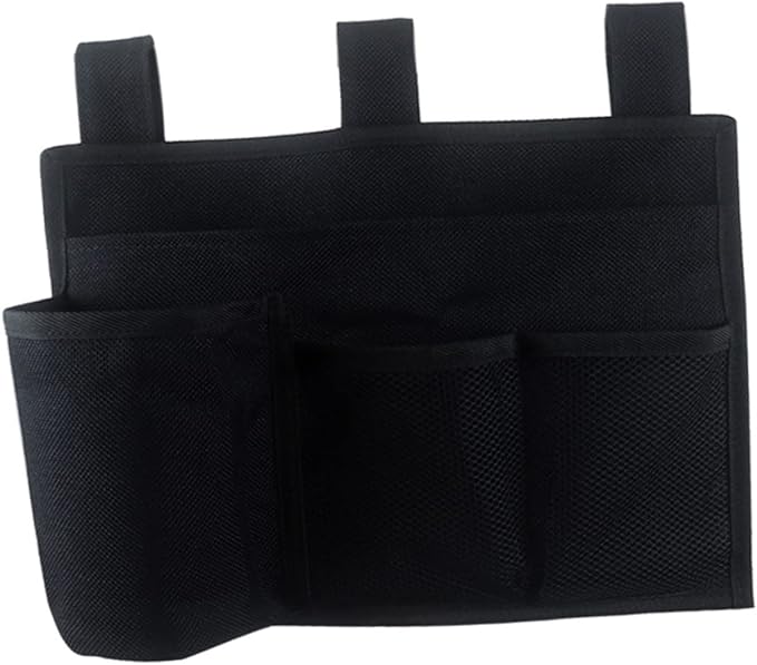 Happyyami Bedside Hanging Organizer Pouch Multipurpose Storage for Dormitory Home for Snacks Phone Chargers Beauty Items Easy to Install Door Back Storage Bag