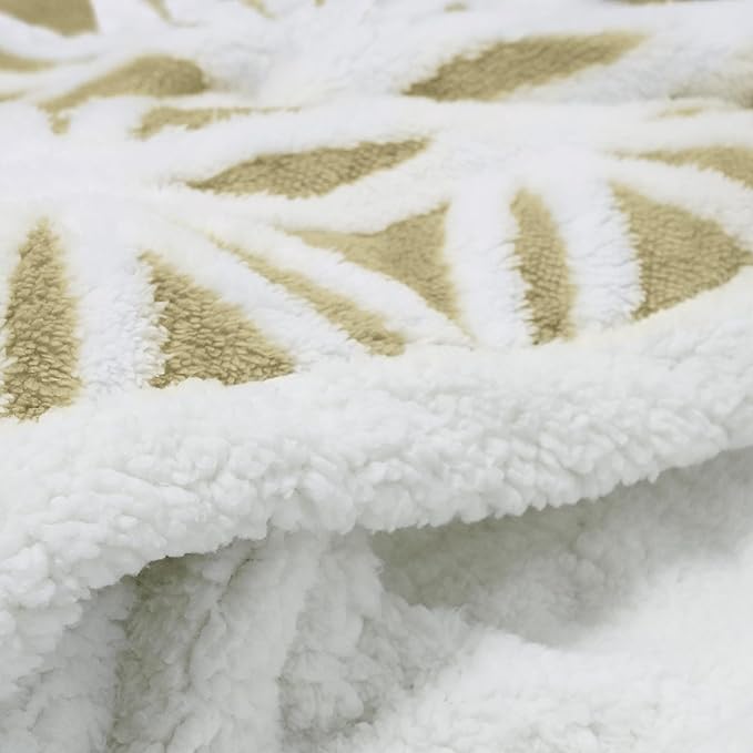 LOMAO Sherpa Fleece Blanket Easter Gifts for Mom Cozy Soft Throw Blanket for Women Men Dual Sided Couch Sofa Bed Blanket (Fruit Green, 60''x80'')