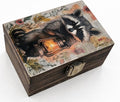 RK Collections Trinket Boxes Small Jewelry Keepsake Box (Raccoon)