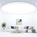 20 Inch Large LED Flush Mount Ceiling Lights, 35W 4200 LM LED Ceiling Light Fixtures, 2700K/3000K/4000K/5000K/6500K Selectable, Ultra Thin White Panel Lights for Bedroom, Kitchen, Bathroom, 1-Pack