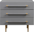 Tov Furniture Trident Nightstand (Grey)