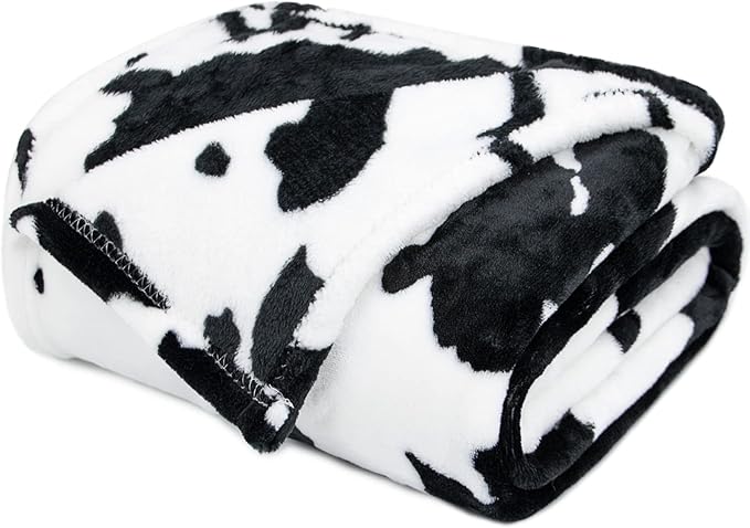 Twin Size Blanket for Couch Bed, Soft Cozy Warm Twin Fleece Blanket for Adults, Cute Home Room Decor, 60x80Inches