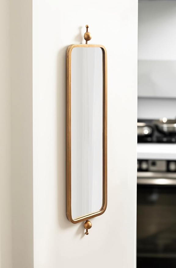 Kate and Laurel Kasota Slim Panel Wall Mirror