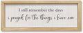comurdyo I Still Remember the Days I Prayed Sign Wall Decor 16"×6" Master Bedroom Living Room Wooden Framed Wall Hanging Art (Wood)