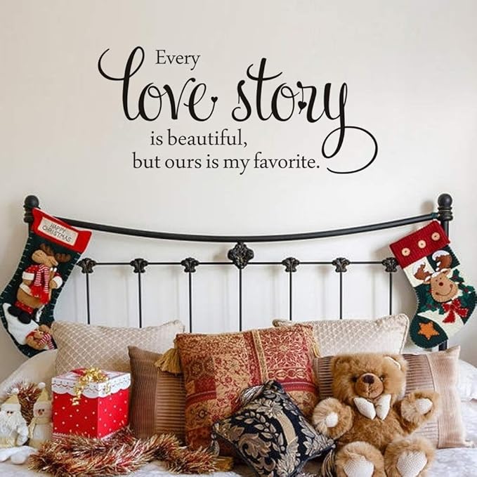 Bedroom Wall Decals Quotes Vinyl Art Saying Sticker Family Home Living Room Decor
