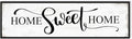 Home Sweet Home Wall Decor Above Bed 16"x48" Framed Large Bedroom Signs Decor for Master Family Room Living Room Dining Room,Modern Farmhouse Ructic Home Sign Behind Couch Wall Decor