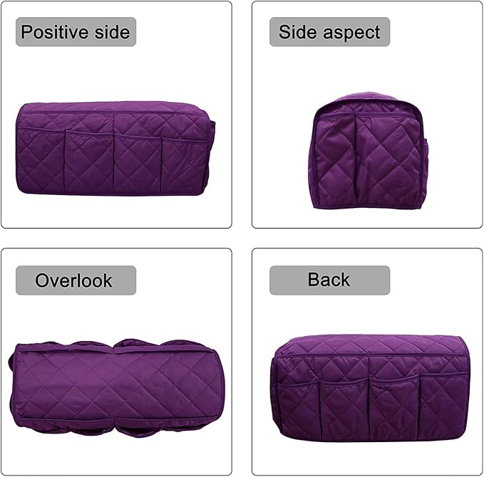 Sofa Armrest Organizer Waterproof Armchair Caddy Remote Control Holder for Recliner Non Slip Recliner Organizer Chair Arm Organizer with 14 Pockets for TV Remotes, Books, Magazines, iPad