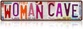 Vintage Woman Cave Wall Decor Street Signs Pink Room Metal Tin Signs Gife for Women Girl 16 x 4 Inches