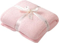 bearberry Super Soft Fluffy Throw Blanket Lightweight Cozy Warm Bed Blankets for Couch Bed Sofa All Season (Pink, 60”x80”)