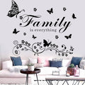 Family Wall Art Decal - Removable Wall Stickers Quotes 'Family is Everything' for Living Room, Bedroom, Dining Room, Kitchen