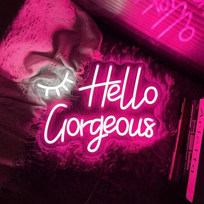 LED Neon Sign Night Light for Wall Party Décor Bedroom Room Bar Wedding Home Birthday Art Decoration Christmas with USB Chain Light modulator 5v 15.7"*11.5"