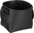 uxcell Valet Tray Organizer, PU Leather Desktop Storage Organizer Box Tray Entryway Table Bedside Nightstand Catchall Vanity Tray for Jewelry Key Coin Watch Wallet (Black)