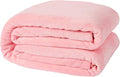 NANPIPER Fleece Blankets, Super Soft Flannel King Size Blanket for Bed, Luxury Cozy Microfiber Plush Fuzzy Blanket,Pink