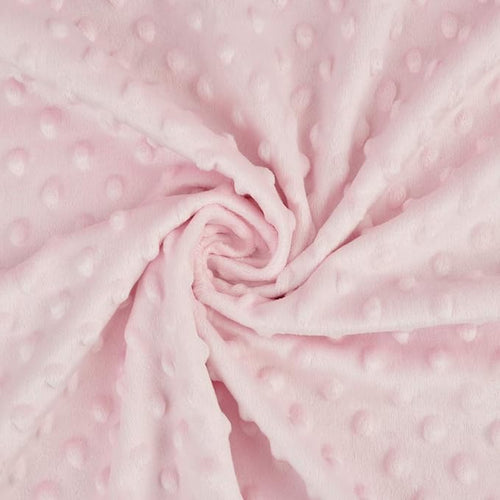 American Baby Company Heavenly Soft Chenille Receiving Blanket (30" x 40"), 2-Layer Design with Minky Dot & Silky Satin, Pink, for Boys and Girls