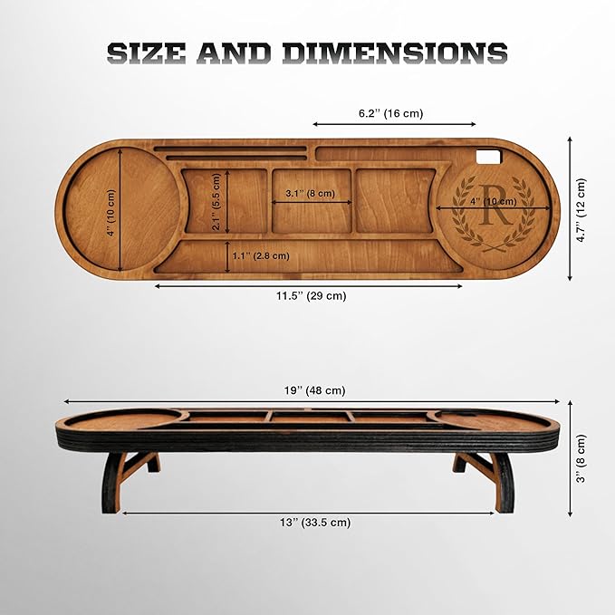 Ships Next Day, Personalized Wood Desk Organizer, Custom Phone & Tablet Stand, Engraved Wood Office Accessory, Custom Docking Station, Custom Organizer Gift