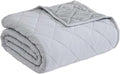 Eddie Bauer - Twin Size Blanket, Ultra-Soft Bed Blanket with Plush Reverse, Throw Blanket for Couch or Bed (Classic Solid Grey)