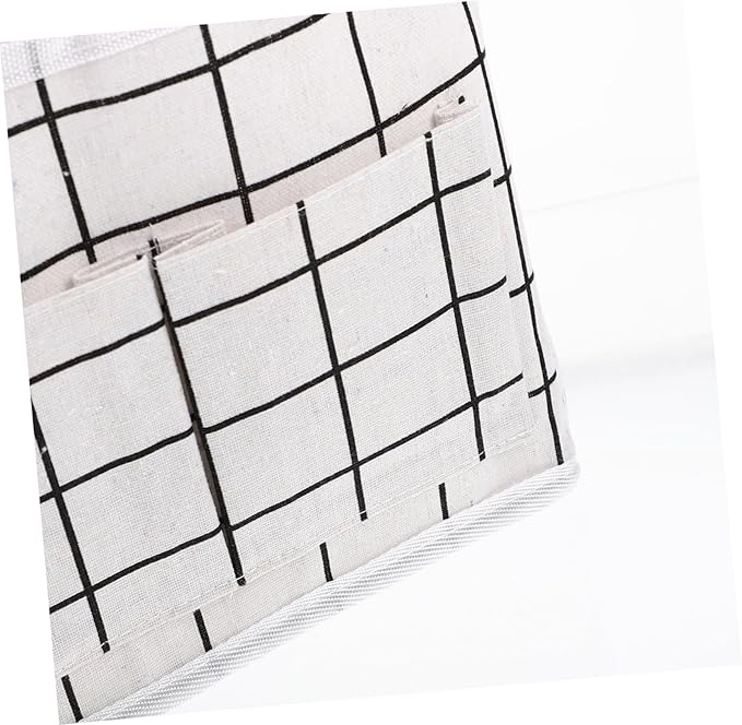 PRETYZOOM Bedside Hanging Storage Bag Multipurpose Organizer Pouch for Dormitory Bedroom for Phones Chargers Books and Items